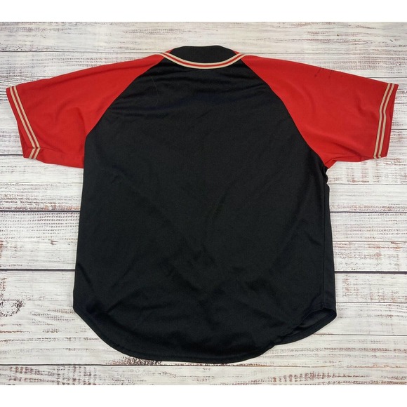 Dale Earnhardt Jr Shirt Mens 2XL XXL Baseball Jersey Nascar Budweiser #8 VTG - Picture 4 of 4